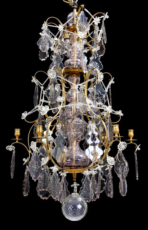 LJUSKRONA, rokokostil, 1900-tal.