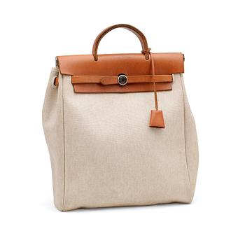 444. HERMÈS, handväska två delar, "Herbag".