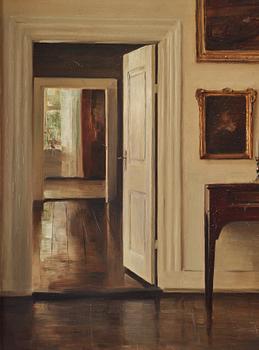 Carl Holsoe, Interior with cello.