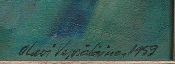 OLAVI VEPSÄLÄINEN, olja på duk, signerad och daterad 1959.