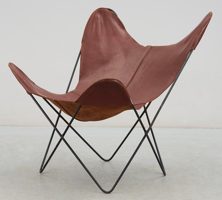 FÅTÖLJ, "Butterfly / Fladdermus /B.K.F-chair", 1900-talets mitt.