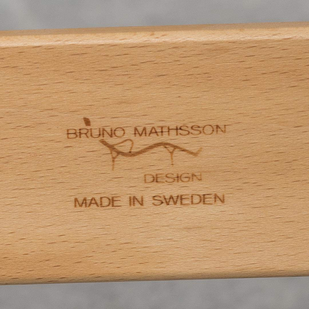 A Bruno Mathsson 'Eva' easy chair, Mathsson International, late 20th century.