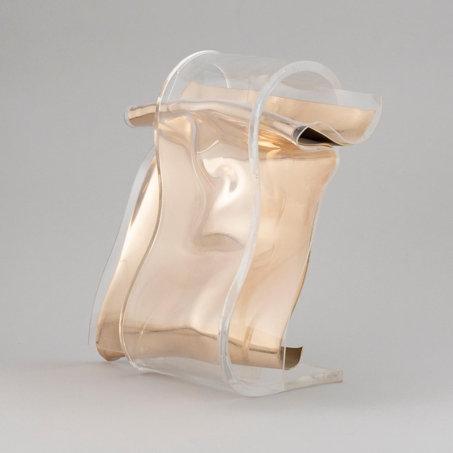 JAN NALIWAJKO, skulptur, plexiglas, signerad J. Naliwajko och daterad 1998.
