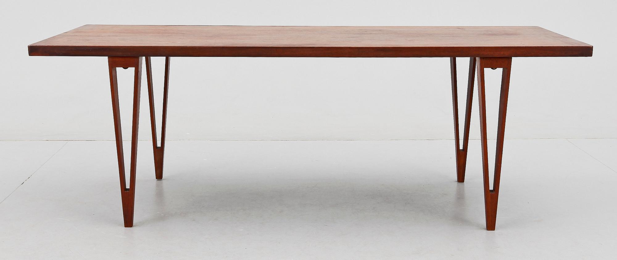 SOFFBORD, Modell 122, Nanna Ditzel, Kold Sågverk, Kertemide, Danmark, 1950-tal.