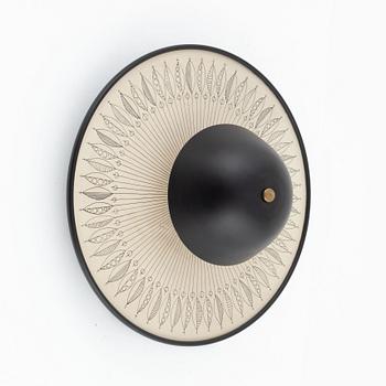Hans-Agne Jakobsson,  vägglampa, modell "S 1744", Hans-Agne Jakobsson AB, Markaryd, 1950-tal.