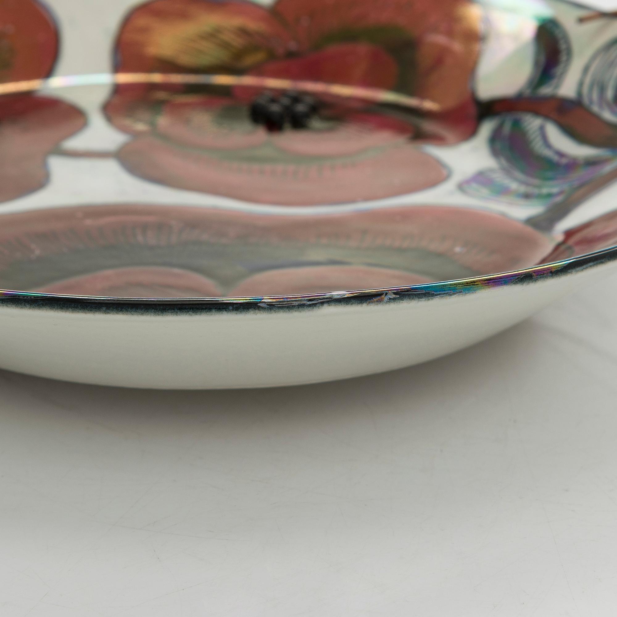 Birger Kaipiainen, fat, keramik, signerad Kaipiainen Arabia.