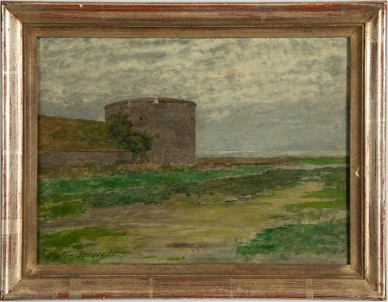 Victor Forssell, Vid Kalmar slott.