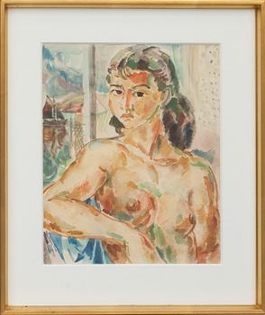 JULES SCHYL, akvarell, signerad och daterad -44.