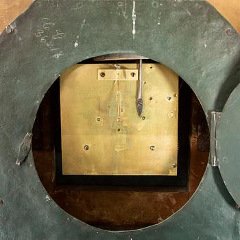 Väggpendyl signerad Eduard Engelbrechten, (verksam i Stockholm 1815-1845). Senempire.