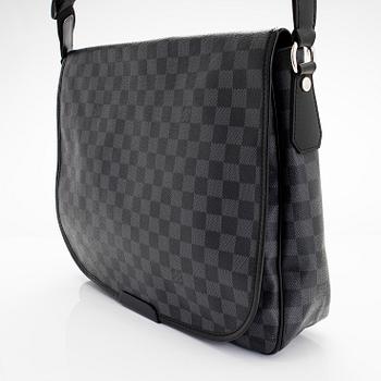 Louis Vuitton, a Damier Graphite 'Daniel MM Messenger Bag.
