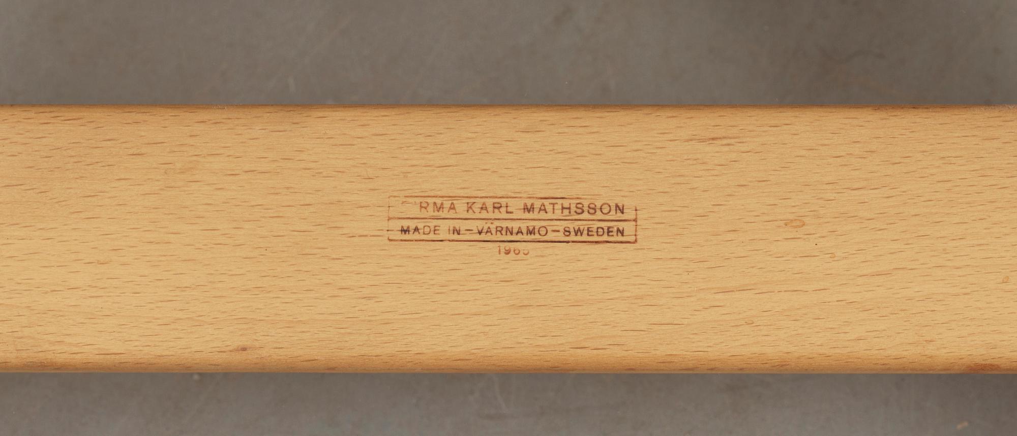 FÅTÖLJER, ett par, "Eva", Bruno Mathsson.