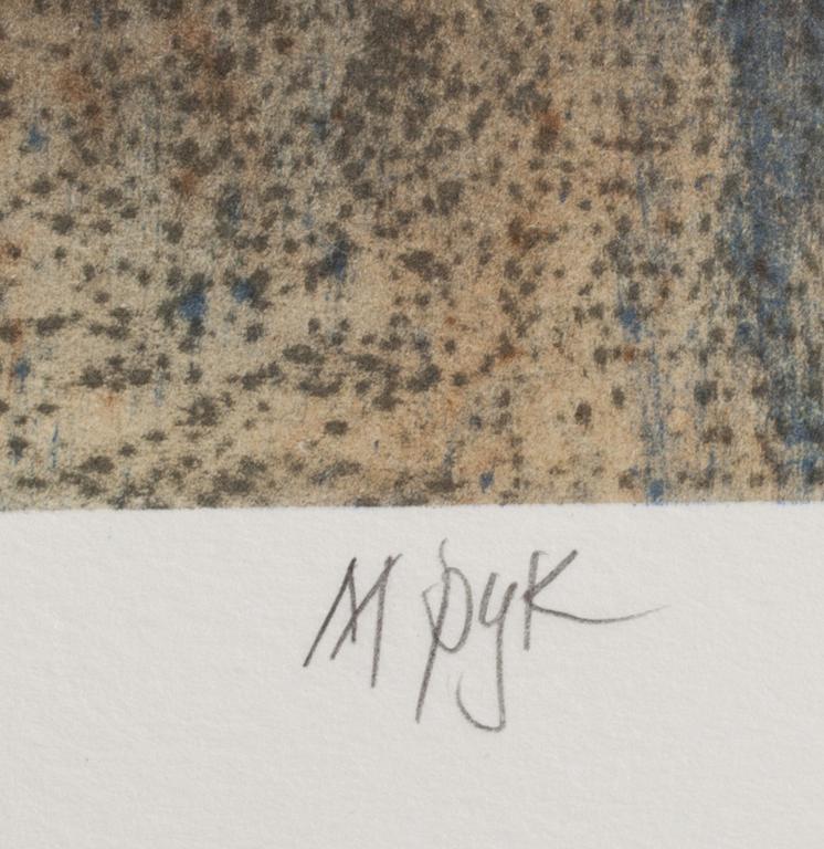 MADELEINE PYK, mapp med 6 färglitografier, signerade och numrerade 1/250.