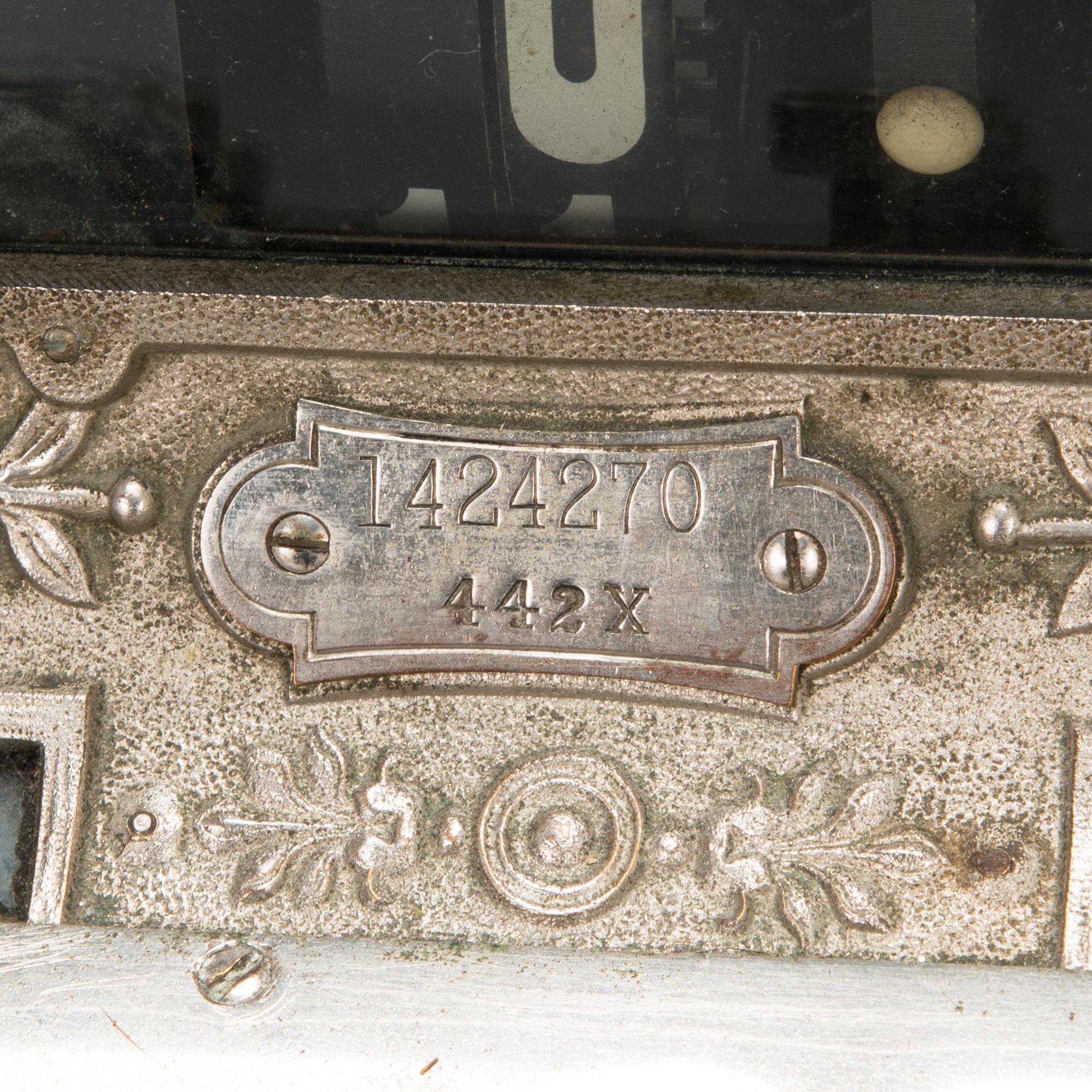 An early 20th-century cash register by National.