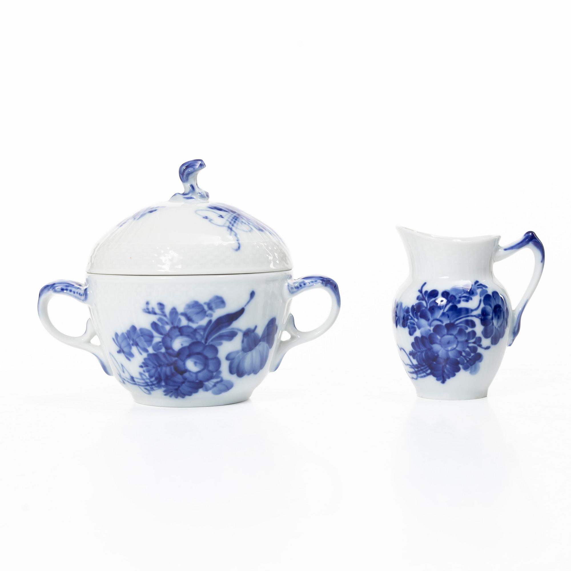 Royal Copenhagen, servis, 49 delar, "Blå Blomst", Danmark.