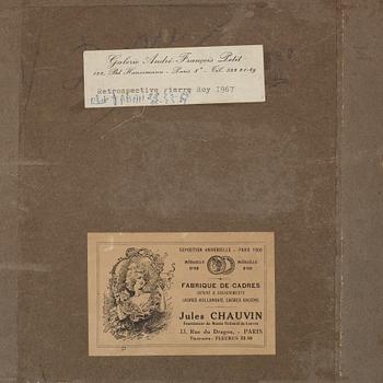 PIERRE ROY, chalk drawing, signed and dated 1928.