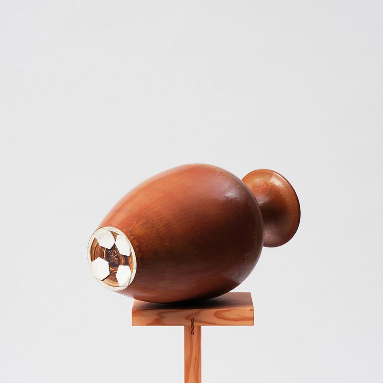 Gunnar Nylund, golvvas, stengods, Rörstrand.