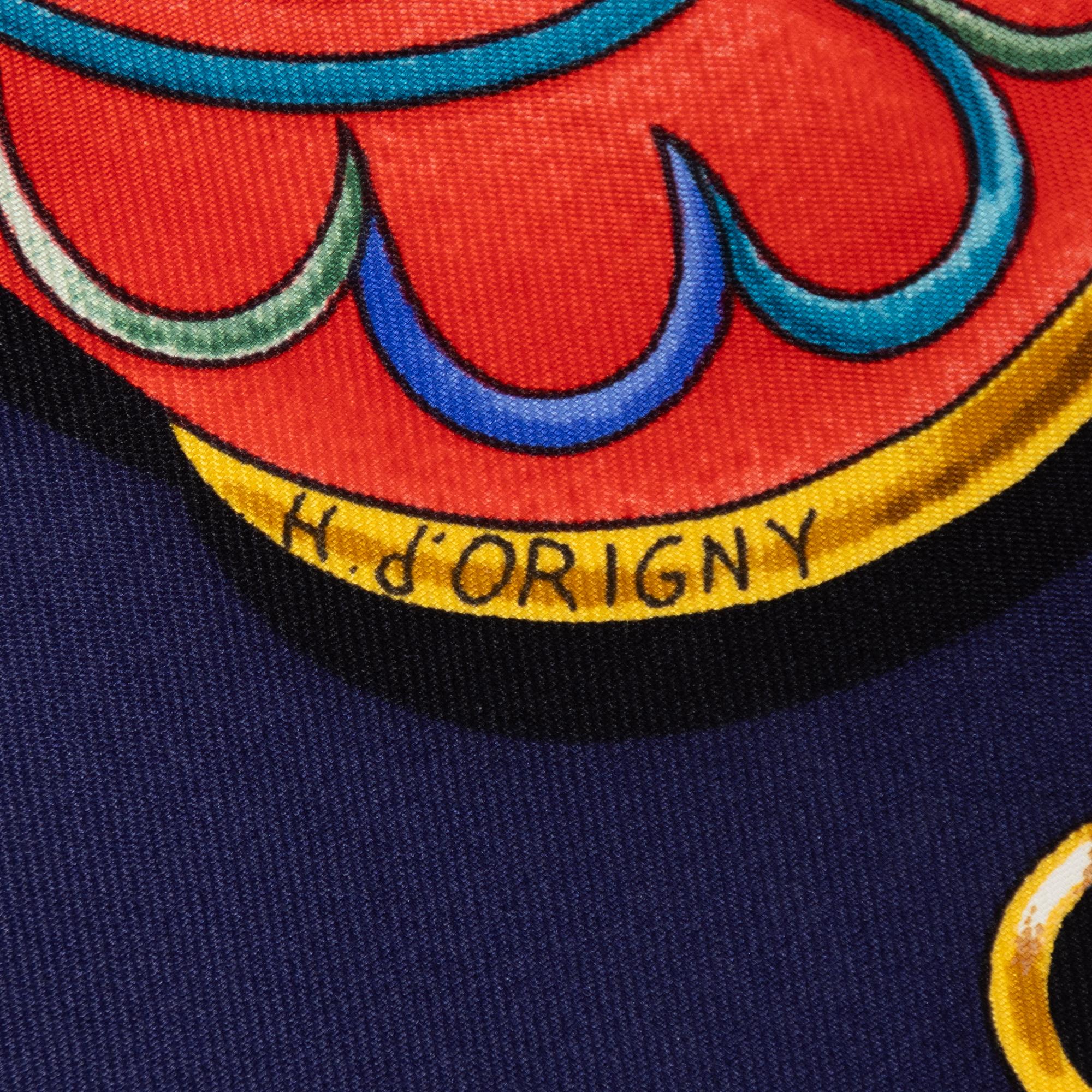 Hermès, scarf, "Festival".