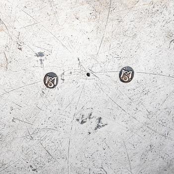 A Baltic 17th century parcel-gilt silver tankard, mark of Johan Strengman, (active 1686, 1690-1701) probably 1691, Nyen.