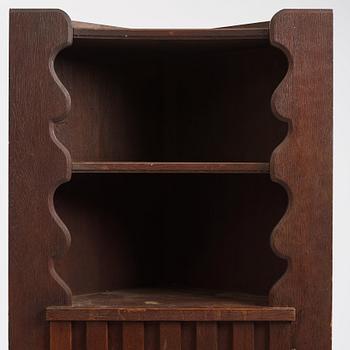 Axel Einar Hjorth, a special commissioned, oak 'Utö' corner cabinet, Nordiska Kompaniet 1932.