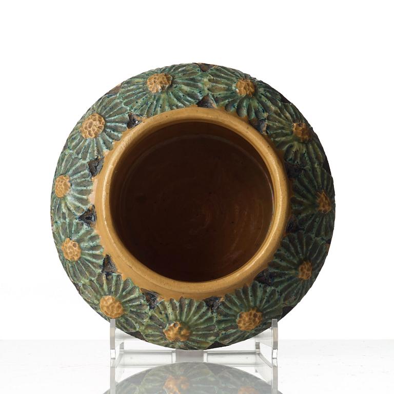 Nils Barck, an Art Nouveau ceramic vase.