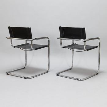 Four armchairs from 1980s.