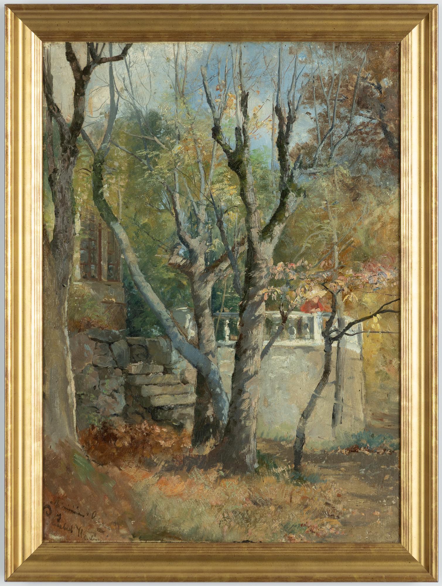 Elisabeth Warling, Gazebo in the park.