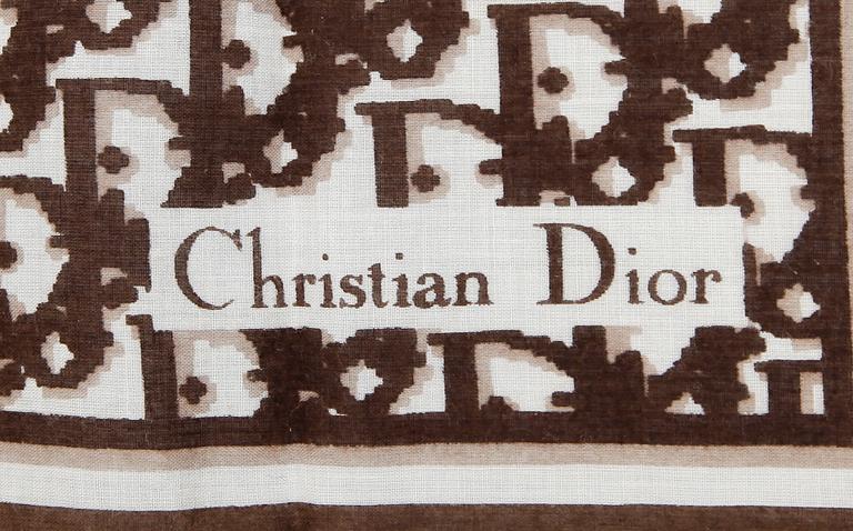 SCARVES, 3 st, Christian Dior.