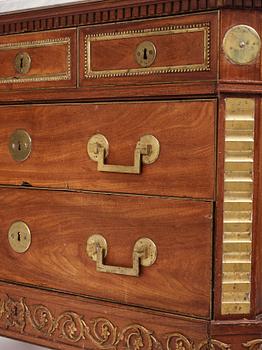 A late Gustavian commode attributed to F A Eckstein.