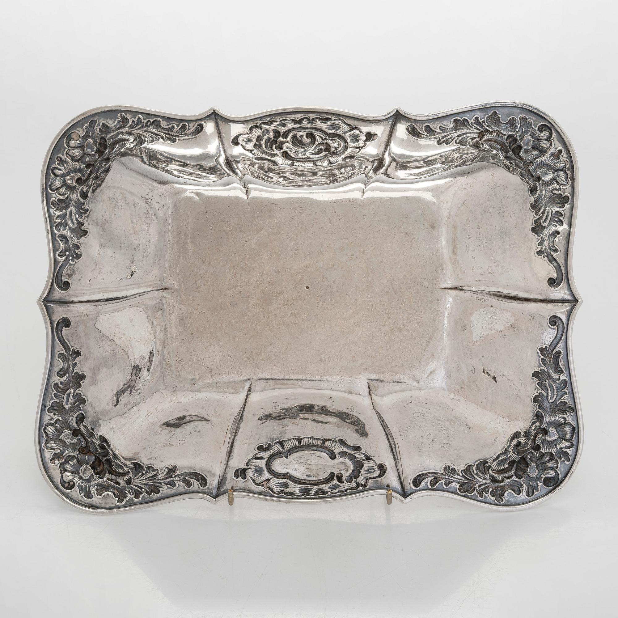 Praktskål, silver, Wien, Österrike-Ungern 1840.