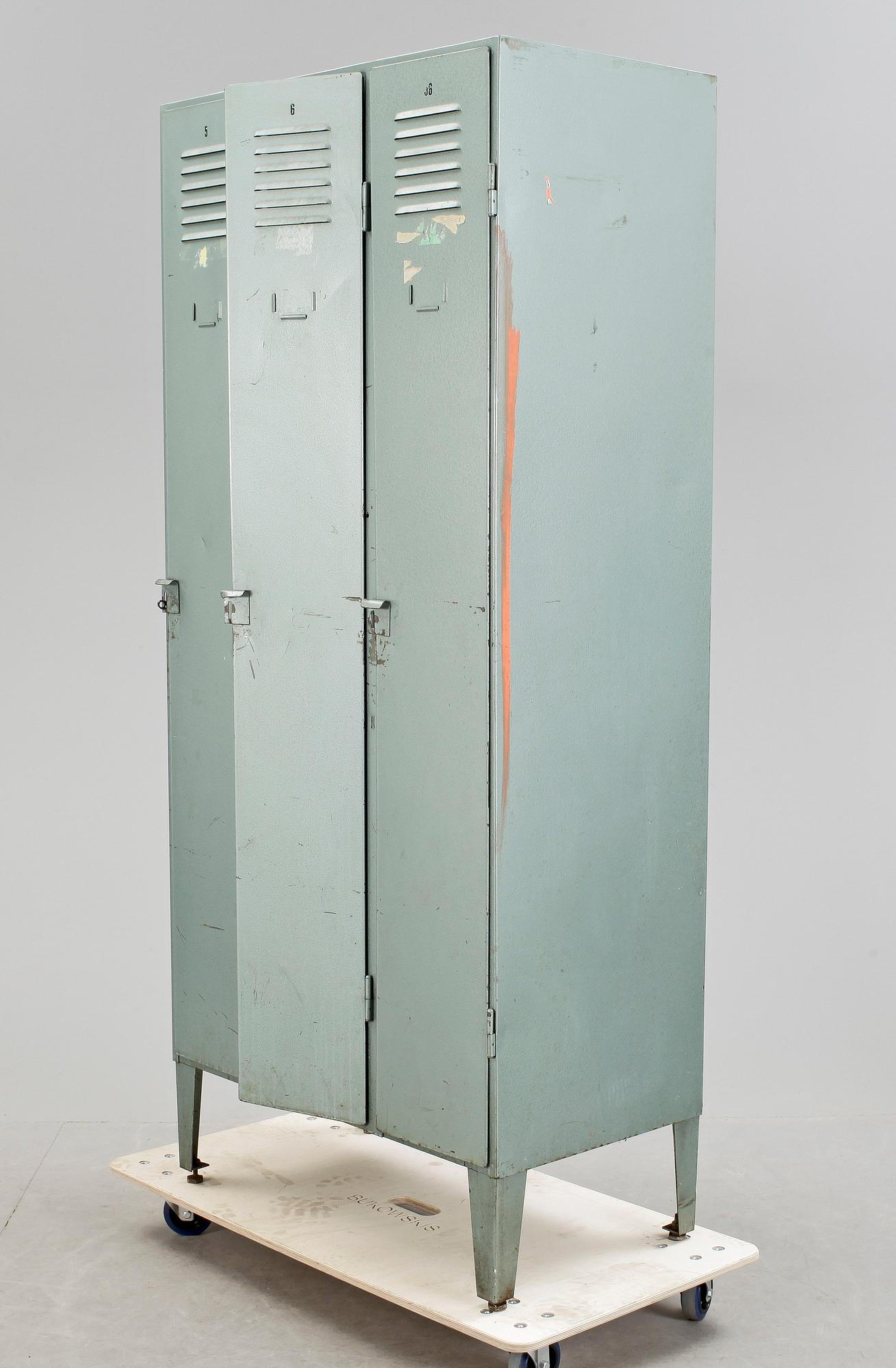 SKÅP, plåt, industrimodell, 1900-tal.