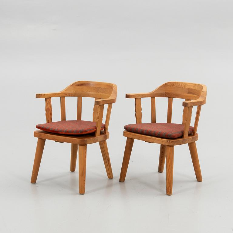 Seating group, 6 pieces, Krogenäs Möbler, Norway, second half of the 20th century.