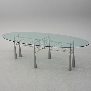 ELLIOTT LITTMANN, a 'Lybra' dining table, Driade.
