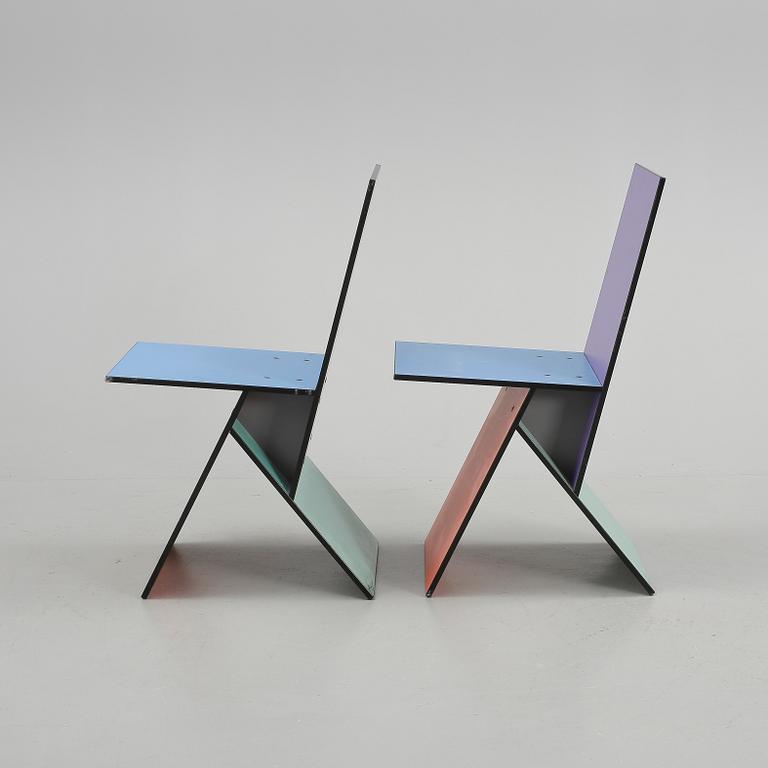 STOLAR, ett par, "Vilbert", Verner Panton, Ikea, 1993/94.
