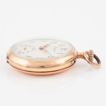 Longines, pocket watch, hunter, 36,5 mm.