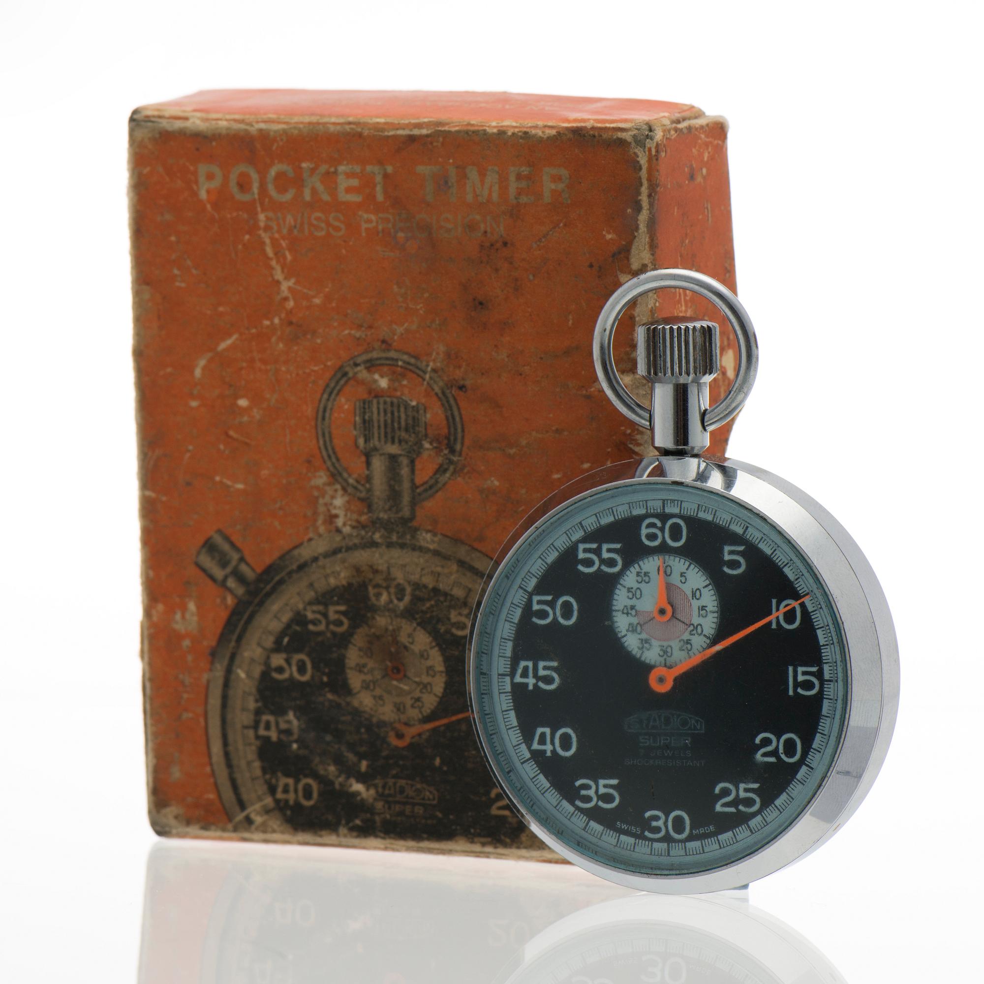 STADION, stop watch, 52 mm.