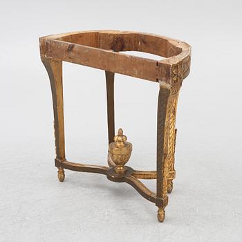 Konsolbord, Stockholmsarbete, sent 1700-tal, Gustavianskt.
