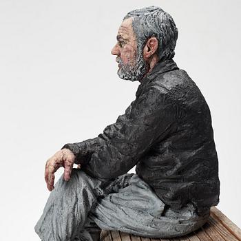 Sean Henry, "Maquette for John (Seated)".