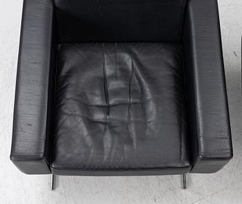 Armchairs, a pair, Danerka, Denmark.