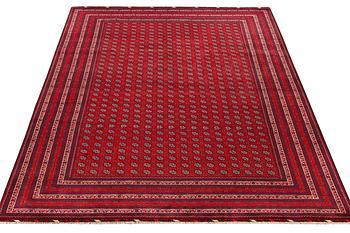 An Afghan carpet, c. 292 x 200 cm.