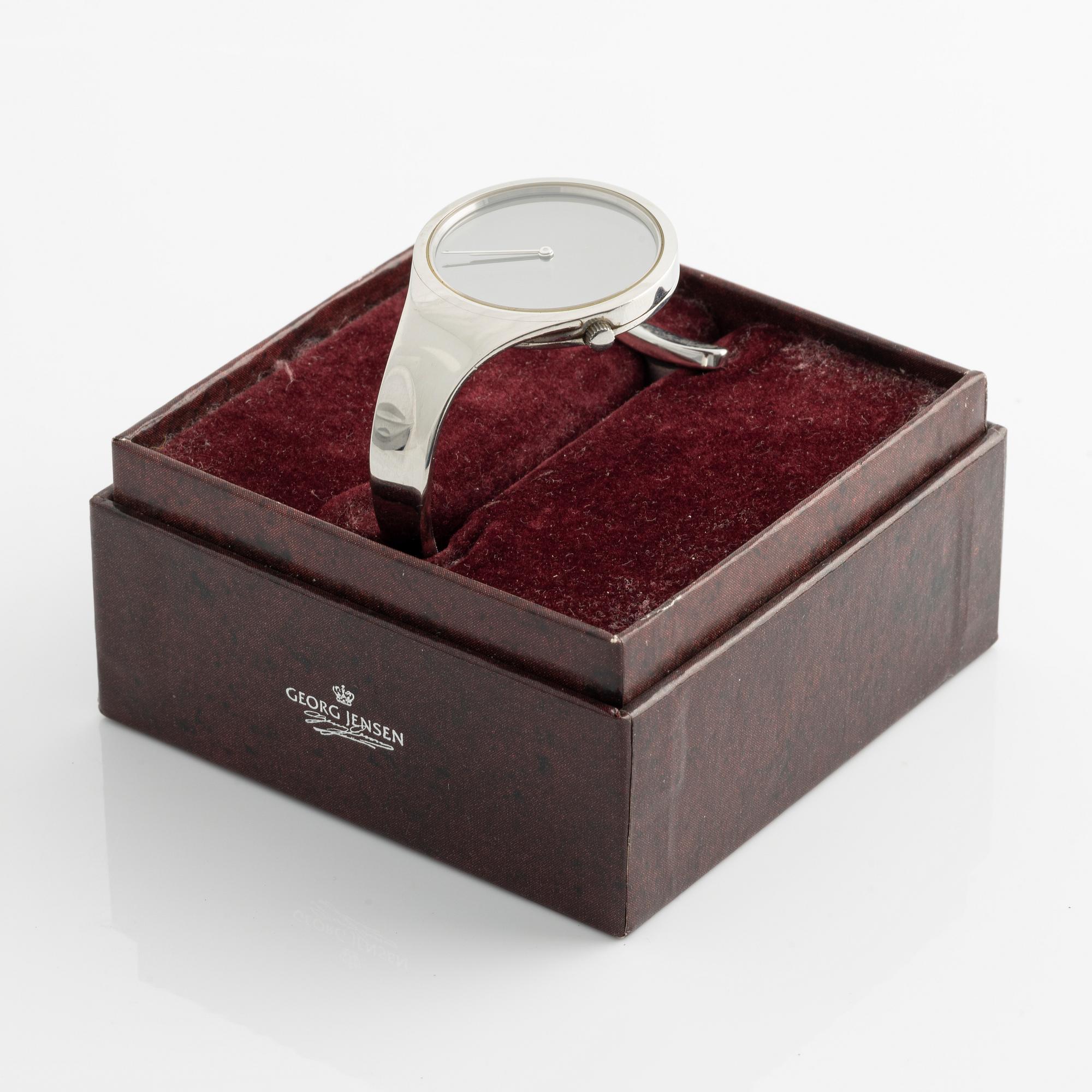 Georg Jensen, Vivianna, designed by Torun Bülow-Hübe, wristwatch, 33 mm.