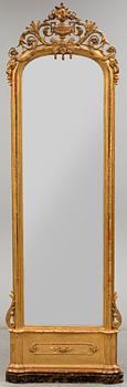 A second half of the 19th century mirror.