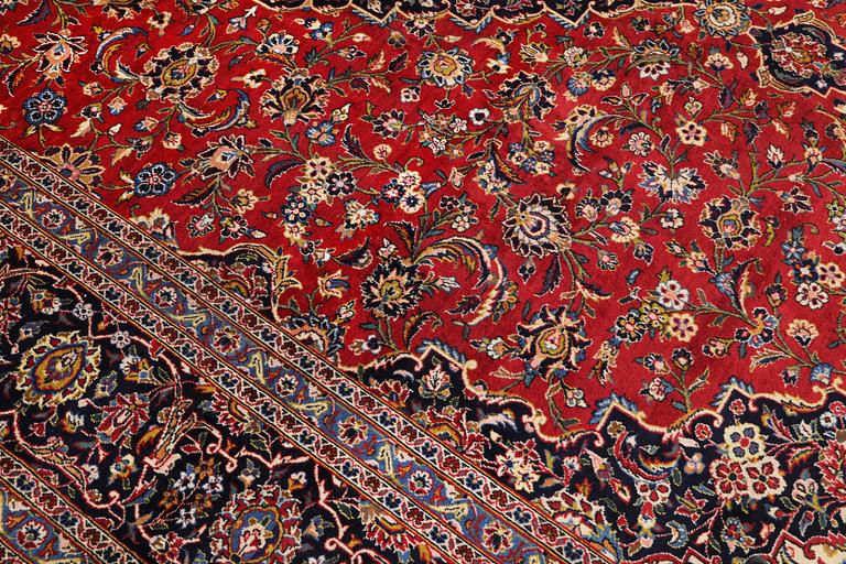 Matta, Keshan, signerad, 435 x 315 cm.