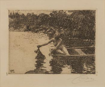 Anders Zorn, Eka, (small rowing boat).