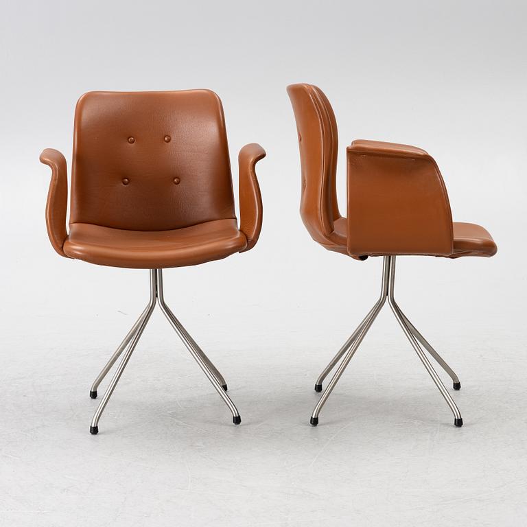 Bent Hansen, six 'Primum' armchairs, Denmark.
