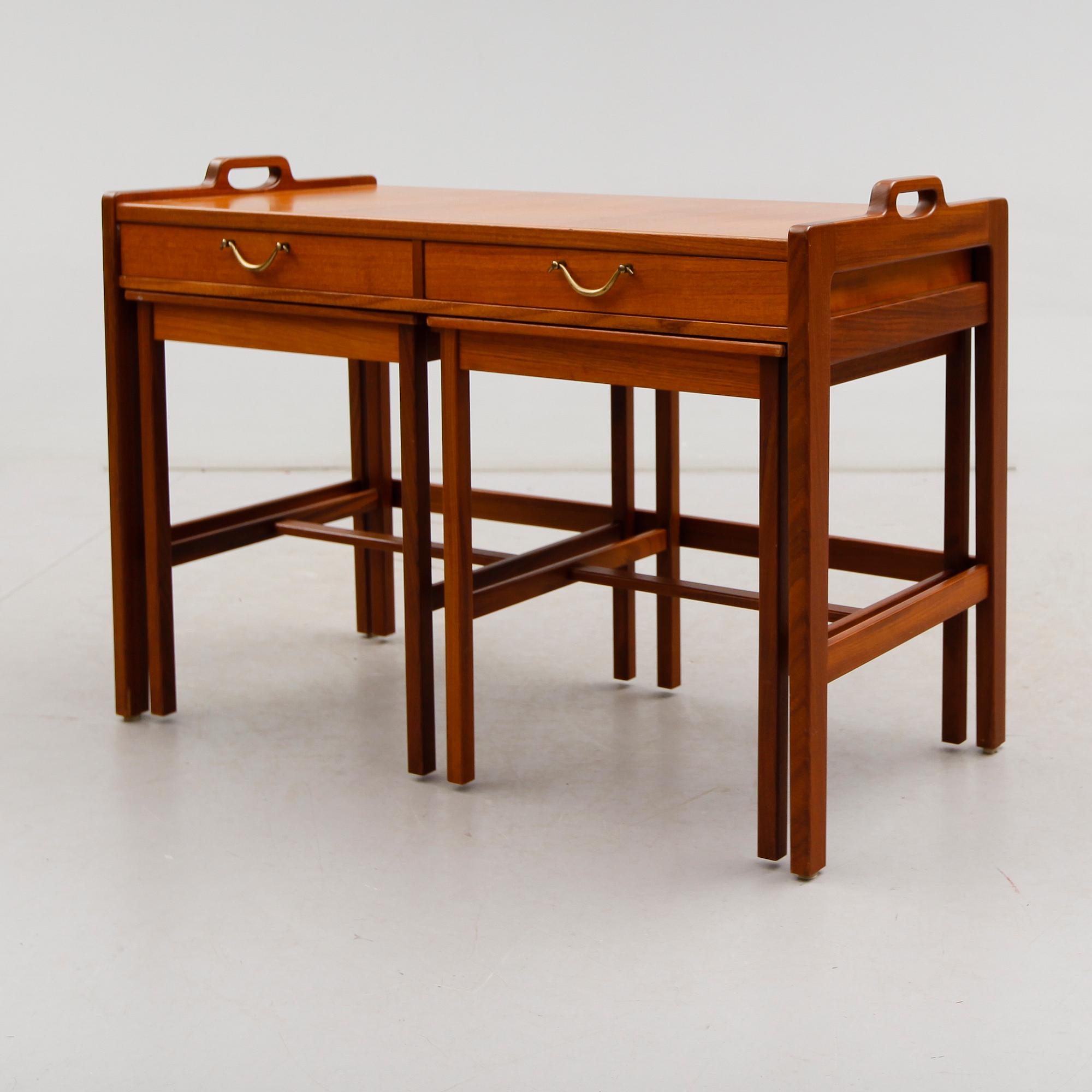 SATSBORD, Sven Engström och Gunnar Myrstrand, AB Skaraborgs Möbelindustri, 1900-talets mitt.