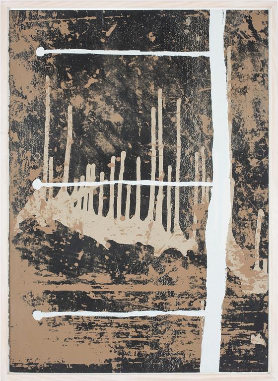 LG LUNDBERG, färgserigrafi. Signerad och daterad 1990. Numr 112/150.