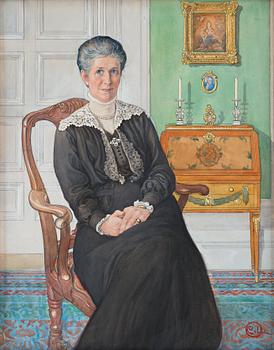 Carl Larsson, Mrs. Esther Tigerschiöld, née Neijber.