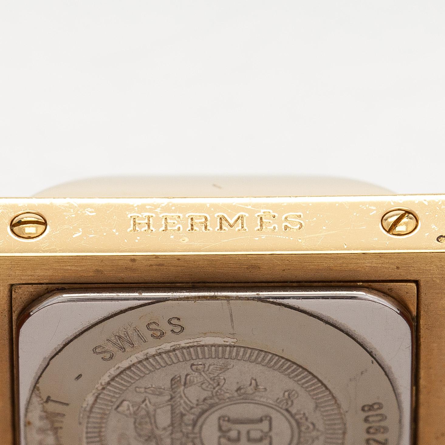Hermès, Medor, wristwatch, 23 mm.