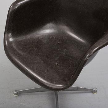 A 1950's/60's 'DAR, armchair by Charles & Ray Eames, Herman Miller.