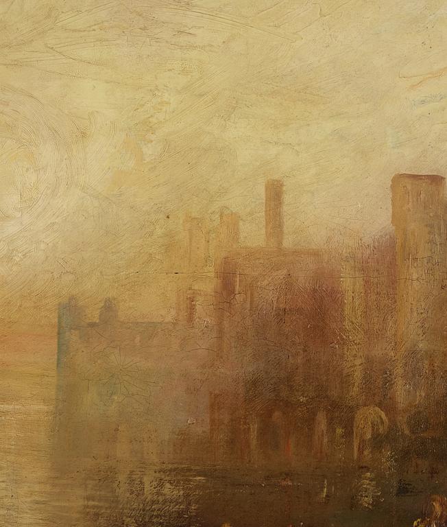 Joseph Mallord William Turner, Copy after, Caernarvon Castle.